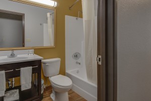 Vagabond Inn Executive Hayward - Full Private Bathroom at Vagabond Inn Hayward